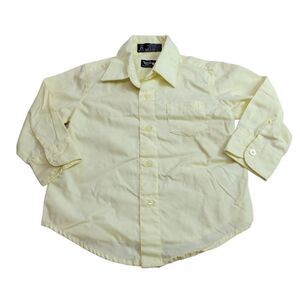 French Toast yellow buttondown shirt 2T